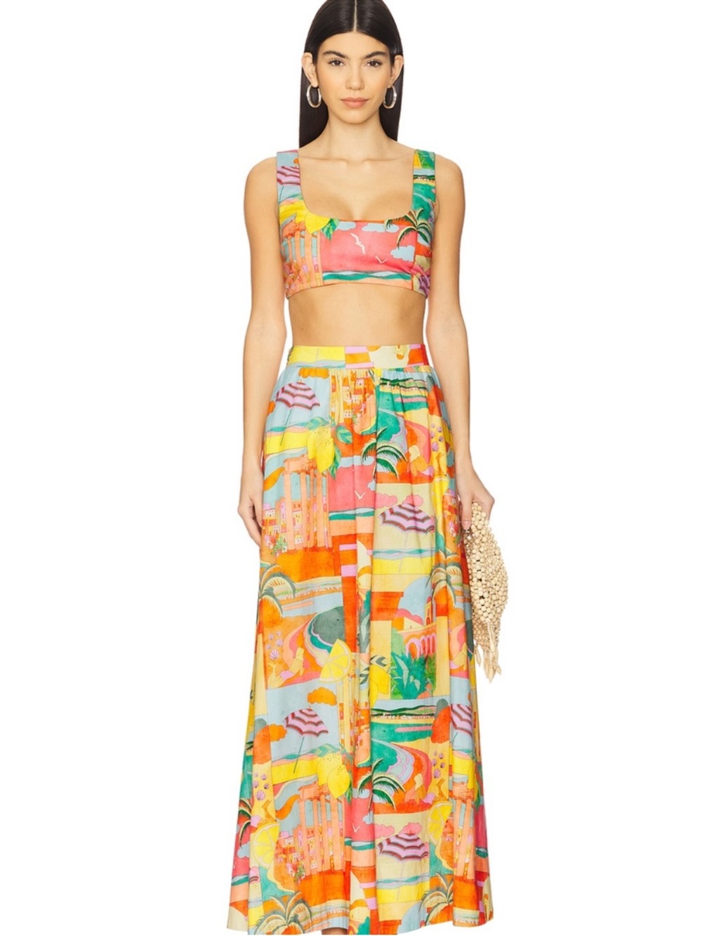 Show Me Your Mumu. Pisa Postcards From Italia Skirt. S

NWT